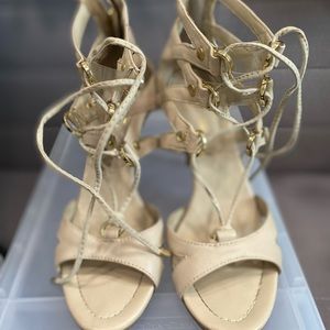 Marc Fisher tie up heels